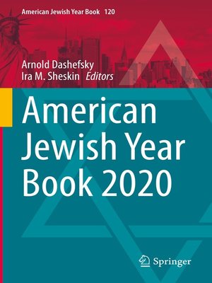 cover image of American Jewish Year Book 2020